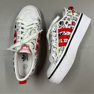 Adidas x Hello Kitty Nizza Platform Sneaker Shoe Sanrio Characters US Size 5